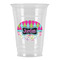 Harlequin & Peace Signs Party Cups - 16oz (Personalized)