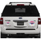 Harlequin & Peace Signs Personalized Car Magnets on Ford Explorer