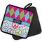 Harlequin & Peace Signs Pot Holders - PARENT MAIN