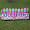 Harlequin & Peace Signs Putter Cover - Front