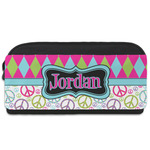 Harlequin & Peace Signs Shoe Bag (Personalized)