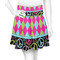 Harlequin & Peace Signs Skater Skirt