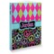 Harlequin & Peace Signs Soft Cover Journal - Main
