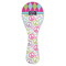 Harlequin & Peace Signs Ceramic Spoon Rest (Personalized)