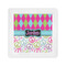 Harlequin & Peace Signs Standard Cocktail Napkins (Personalized)