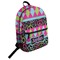 Harlequin & Peace Signs Student Backpack (Personalized)