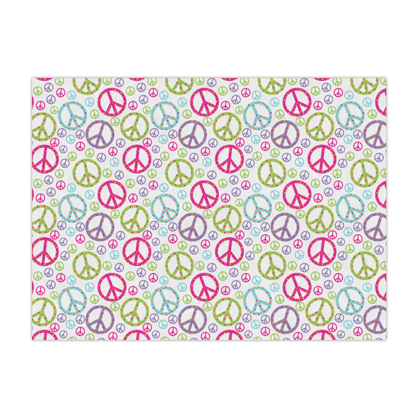 Custom Harlequin & Peace Signs Large Tissue Papers Sheets - Lightweight