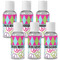 Harlequin & Peace Signs Travel Bottles (Personalized)