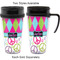 Harlequin & Peace Signs Travel Mugs - with & without Handle