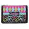 Harlequin & Peace Signs Trifold Wallet