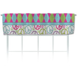 Harlequin & Peace Signs Valance (Personalized)