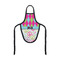 Harlequin & Peace Signs Wine Bottle Apron - FRONT/APPROVAL