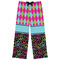 Harlequin & Peace Signs Womens Pjs - Flat Front