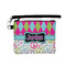 Harlequin & Peace Signs Wristlet ID Cases - Front