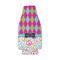 Harlequin & Peace Signs Zipper Bottle Cooler (Personalized)