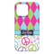 Harlequin & Peace Signs iPhone 13 Pro Max Case - Back