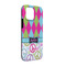 Harlequin & Peace Signs iPhone 13 Pro Tough Case -  Angle