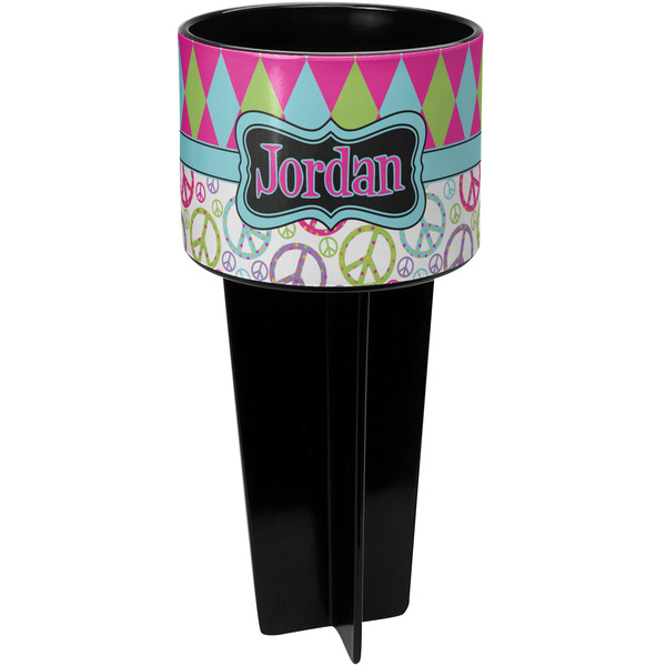 Harlequin & Peace Signs spiker_black_apvl