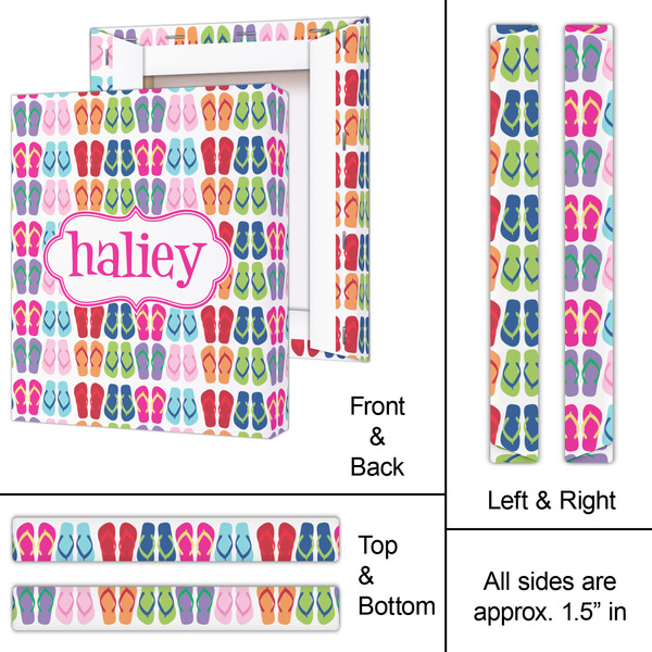 FlipFlop 11x14 - Canvas Print - Approval