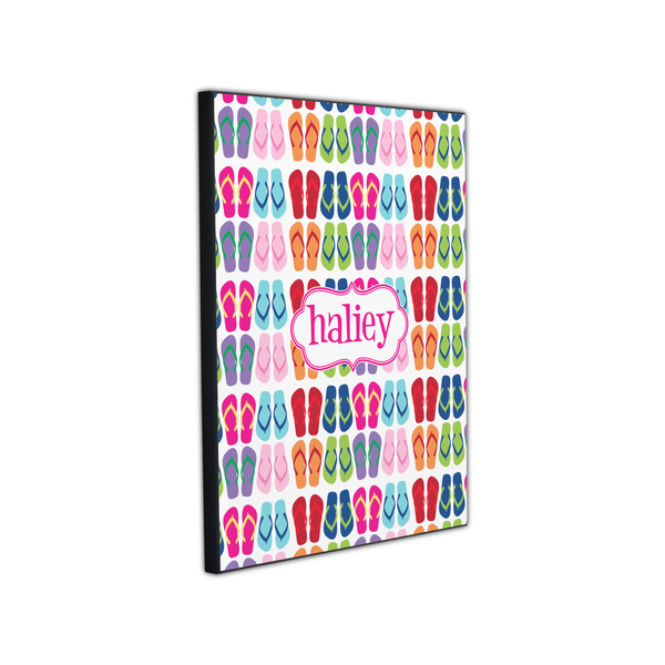 FlipFlop 11x14 Wood Print - Angle View