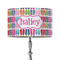 FlipFlop 12" Drum Lampshade - ON STAND (Fabric)