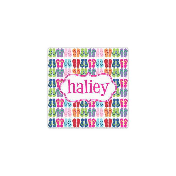 FlipFlop 12x12 - Canvas Print - Front View