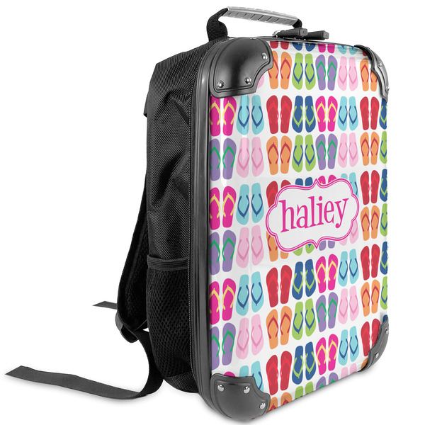 Custom FlipFlop Kids Hard Shell Backpack (Personalized)