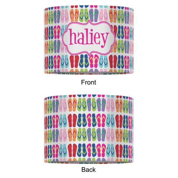 FlipFlop 16" Drum Lampshade - APPROVAL (Fabric)