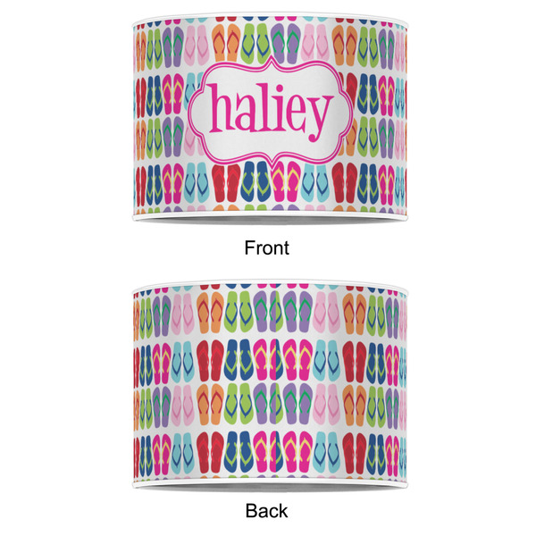 FlipFlop 16" Drum Lampshade - APPROVAL (Poly Film)