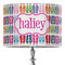 FlipFlop 16" Drum Lamp Shade - Poly-film (Personalized)