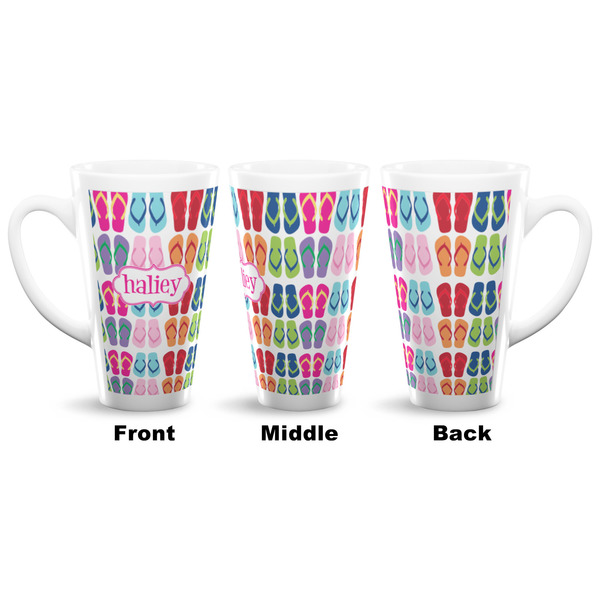 FlipFlop 16 Oz Latte Mug - Approval
