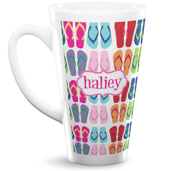 Custom FlipFlop Latte Mug (Personalized)