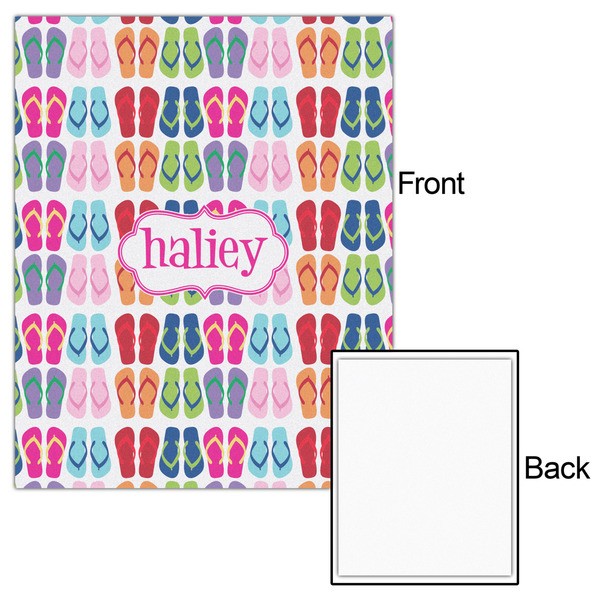 FlipFlop 16x20 - Matte Poster - Front & Back