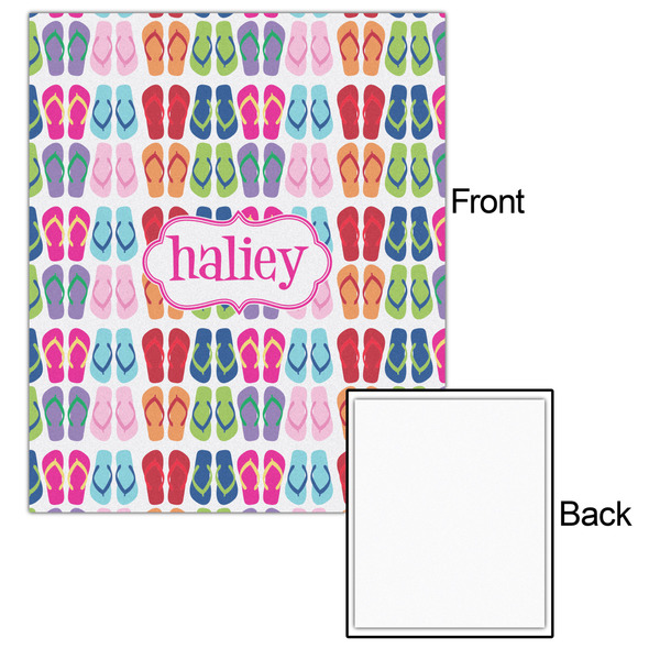FlipFlop 20x24 - Matte Poster - Front & Back