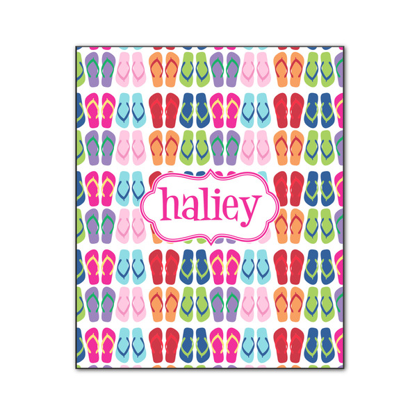 FlipFlop 20x24 Wood Print - Front View