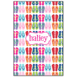 FlipFlop Wood Print - 20x30 (Personalized)
