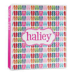 FlipFlop 3-Ring Binder (Personalized)
