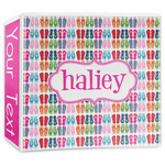 FlipFlop 3-Ring Binder - 3 inch (Personalized)