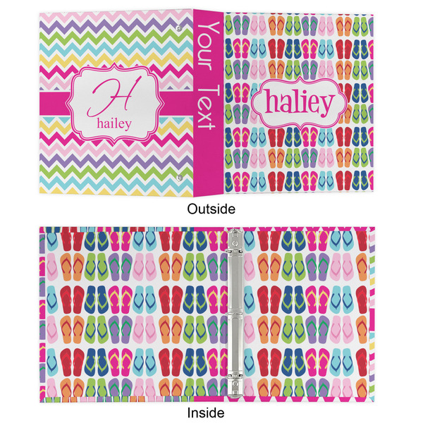 FlipFlop 3 Ring Binders - Full Wrap - 1" - APPROVAL