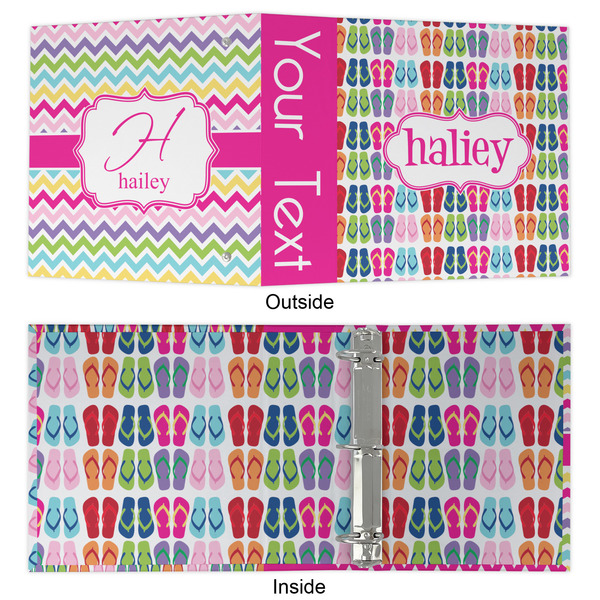 FlipFlop 3 Ring Binders - Full Wrap - 2" - APPROVAL