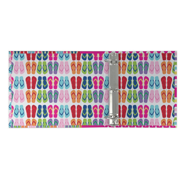 FlipFlop 3 Ring Binders - Full Wrap - 2" - OPEN INSIDE