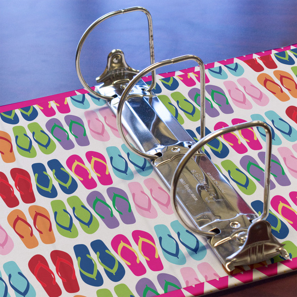 FlipFlop 3 Ring Binders - Full Wrap - 3" - DETAIL