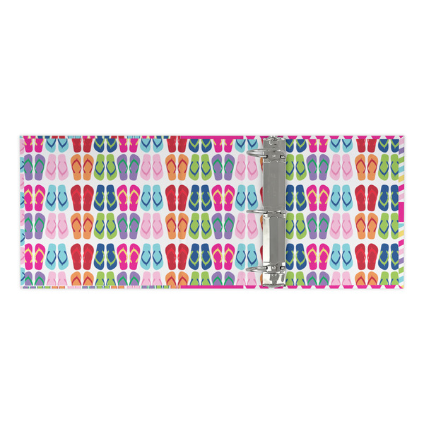 FlipFlop 3 Ring Binders - Full Wrap - 3" - OPEN INSIDE