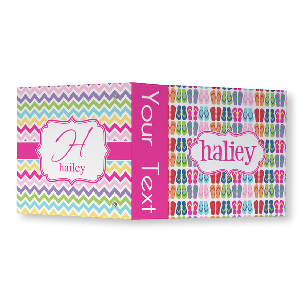 FlipFlop 3 Ring Binders - Full Wrap - 3" - OPEN OUTSIDE