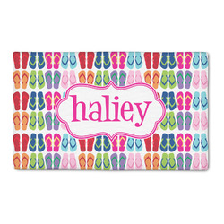 FlipFlop 3' x 5' Indoor Area Rug (Personalized)