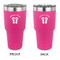 FlipFlop 30 oz Stainless Steel Tumbler - Pink - Double Sided (Personalized)