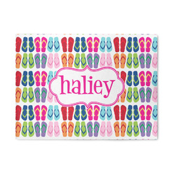 FlipFlop 5' x 7' Indoor Area Rug (Personalized)