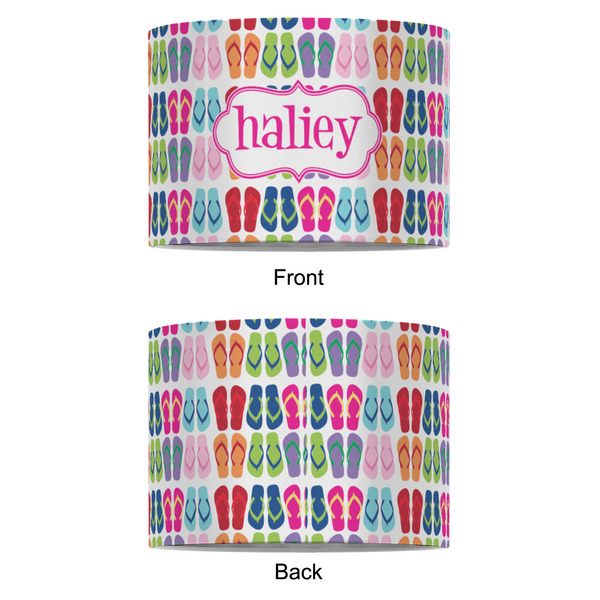 FlipFlop 8" Drum Lampshade - APPROVAL (Fabric)
