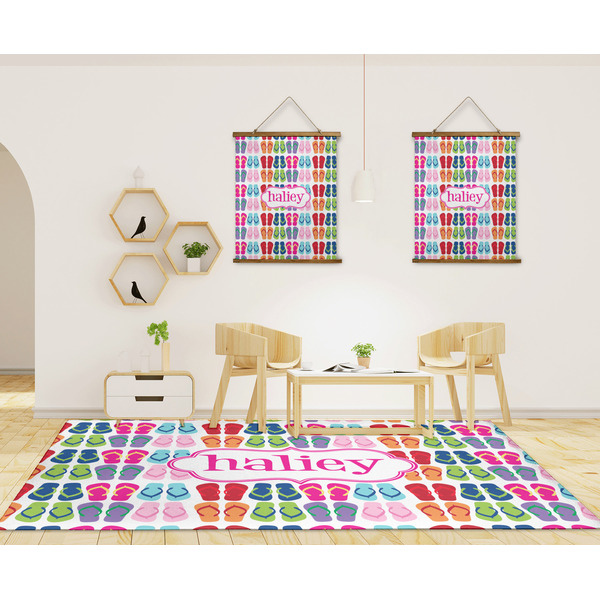 FlipFlop 8'x10' Indoor Area Rugs - IN CONTEXT