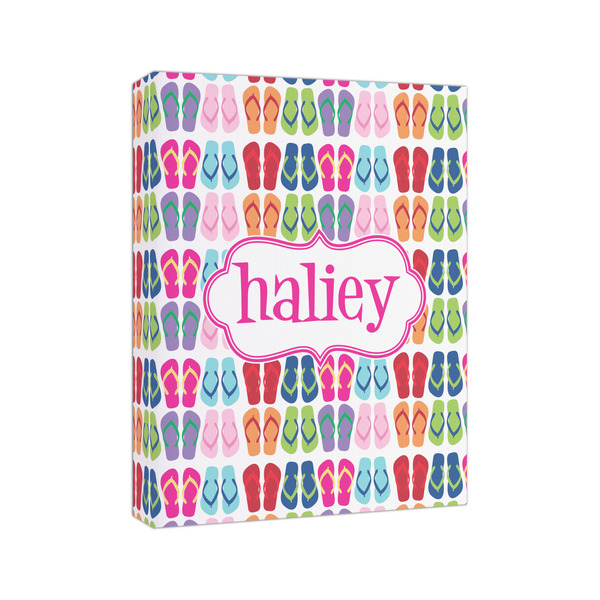 FlipFlop 8x10 - Canvas Print - Angled View